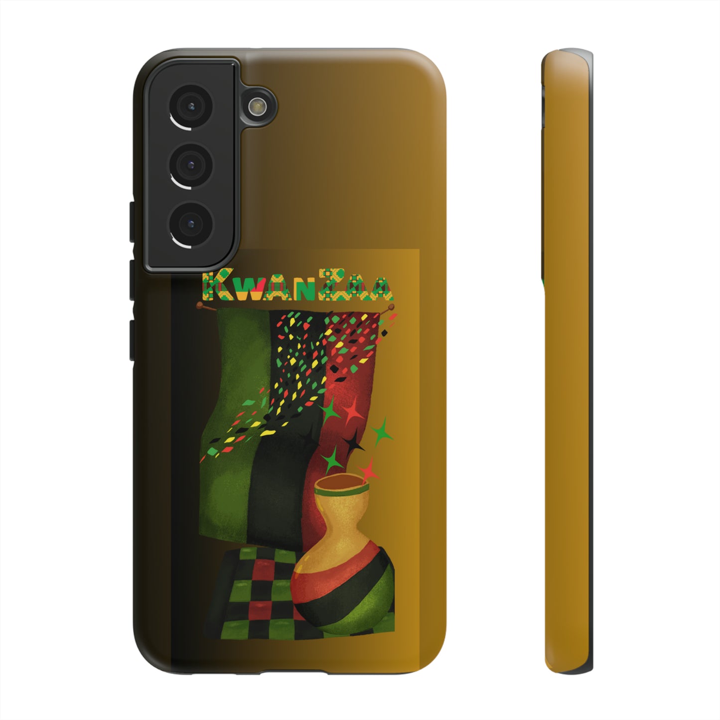 KWANZAA FLAG: 46-Tough Case iPhone series 15 14 13 12 11 X XR XS 8: Google series 7 6 5: Samsung series S23 S22 S21 S20 S10