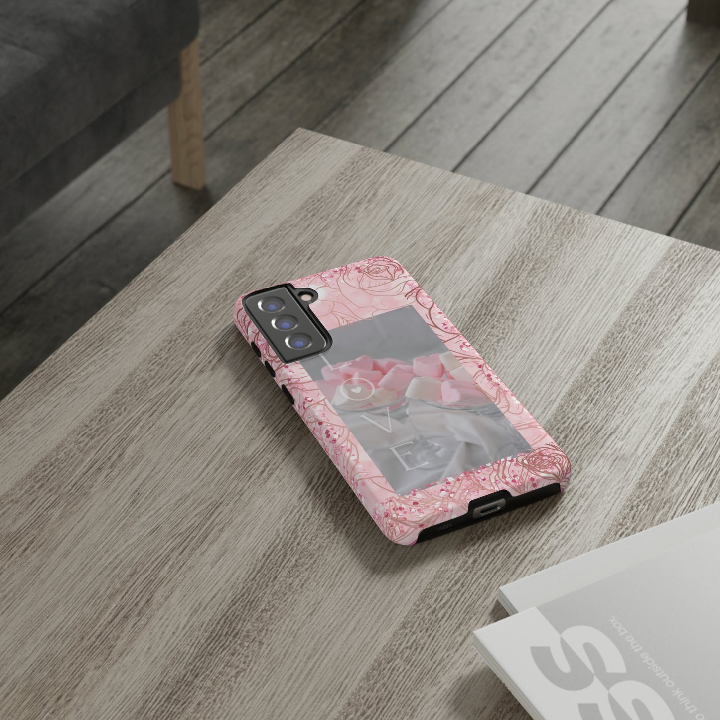 Pink Candy Love: 46-Tough Case iPhone series 15 14 13 12 11 X XR XS 8: Google series 7 6 5: Samsung series S23 S22 S21 S20 S10