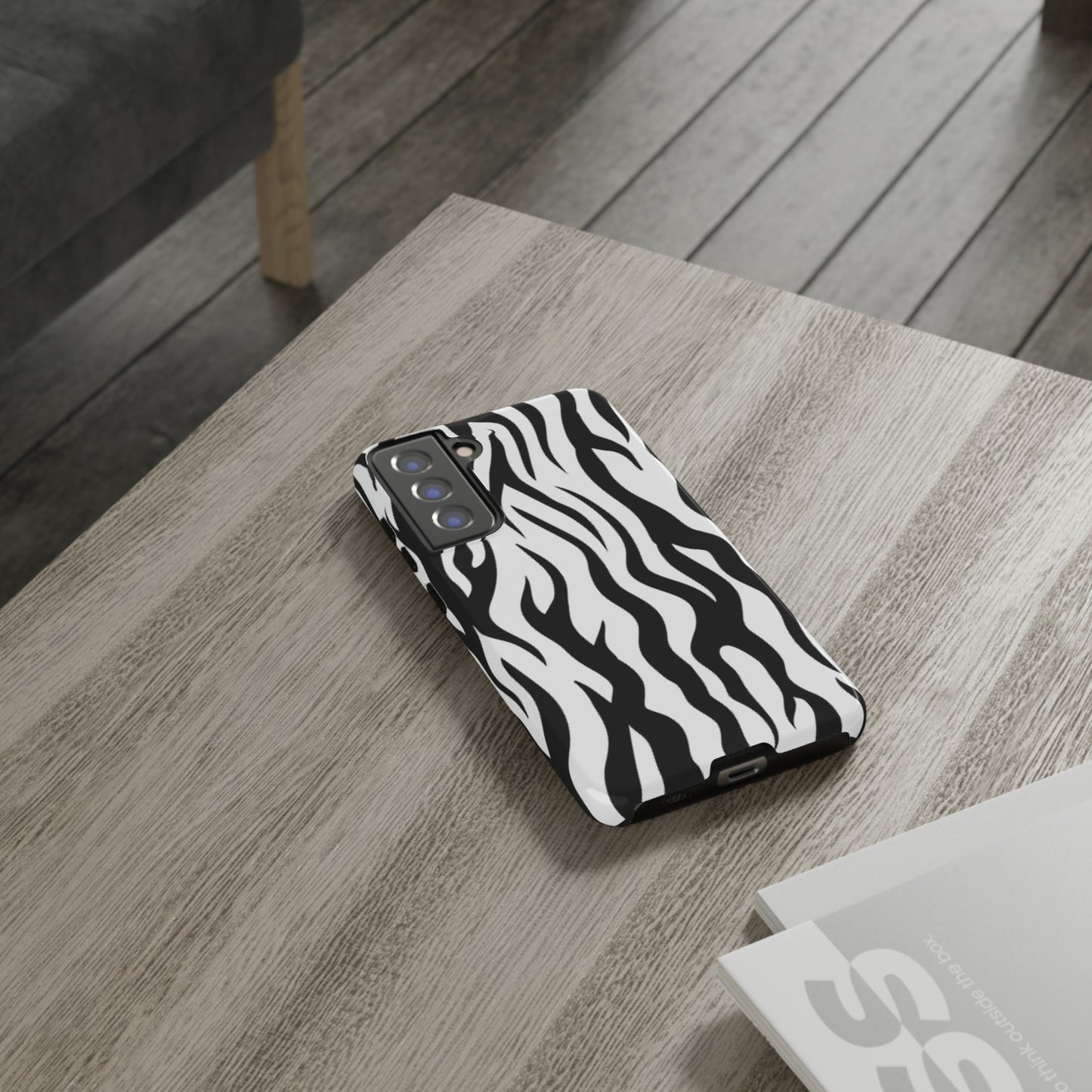 Black and White Camouflaged: 46-Tough Case iPhone series 15 14 13 12 11 X XR XS 8: Google series 7 6 5: Samsung series S23 S22 S21 S20 S10