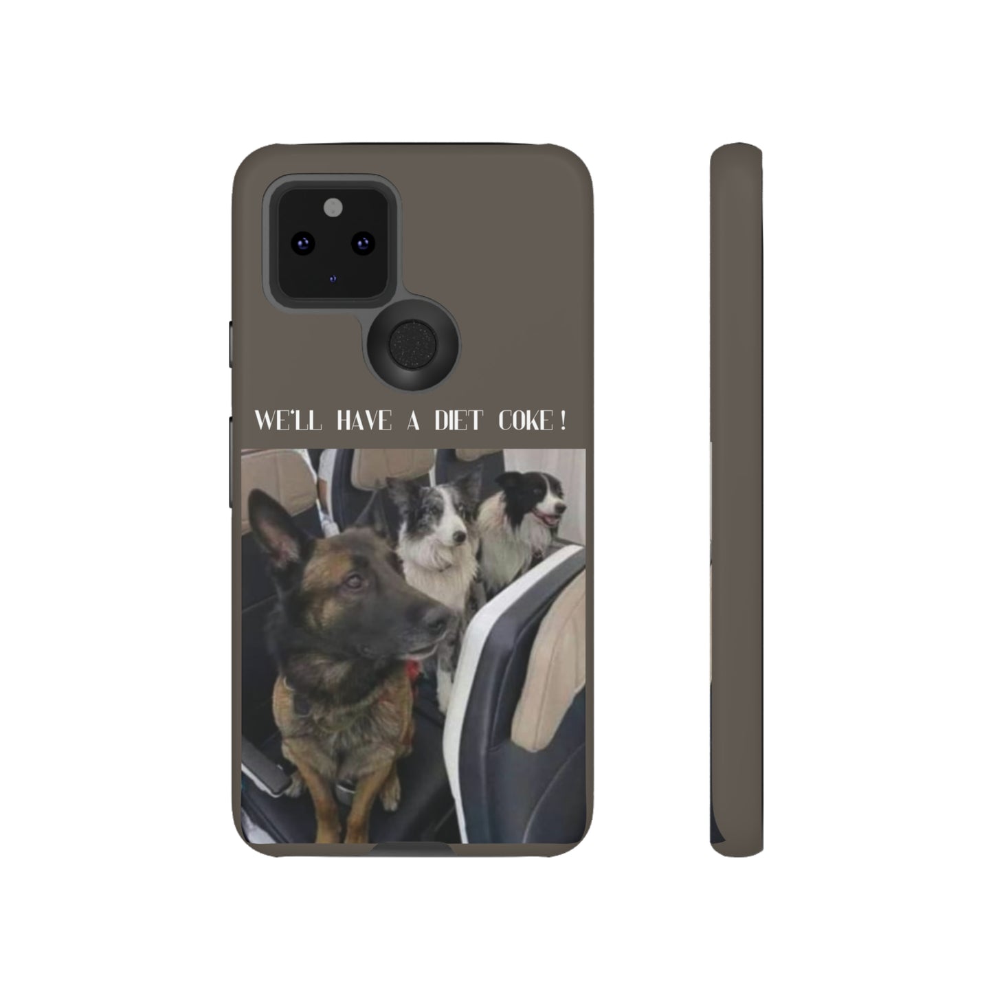 Brown Doggie Airlines: 46-Tough Case iPhone series 15 14 13 12 11 X XR XS 8: Google series 7 6 5: Samsung series S23 S22 S21 S20 S10